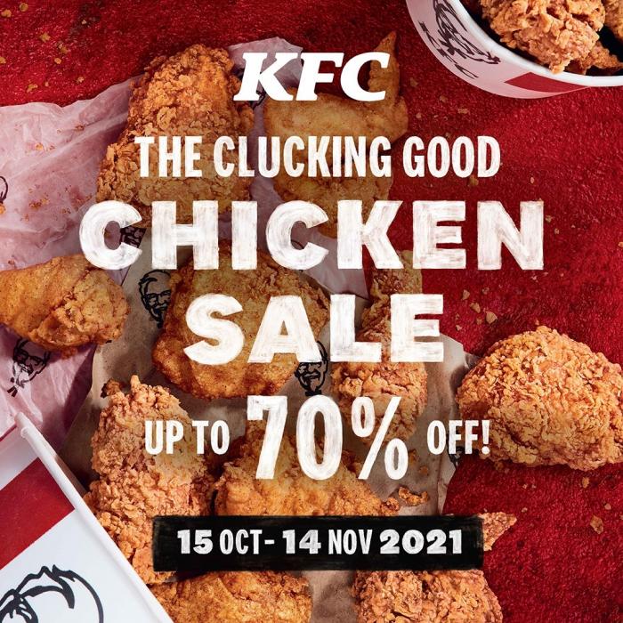 15 Oct14 Nov 2021 KFC Chicken Sale