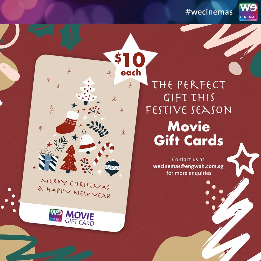 15 Nov 2021 Onward WE Cinemas Movie Gift Card Promotion SG