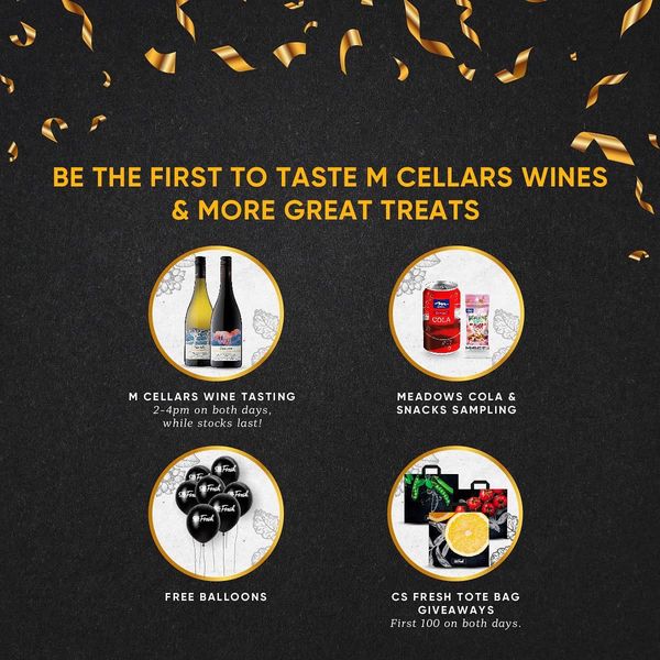 910 Jul 2022 Cold Storage CS Fresh Raffles City’s Opening Weekend