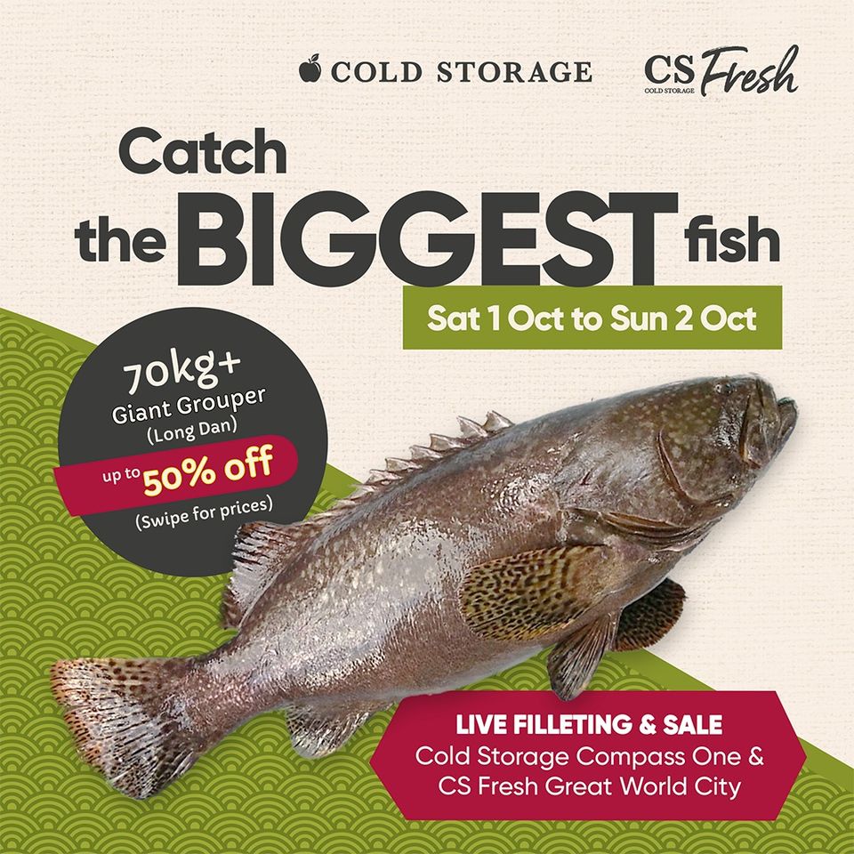 12 Oct 2022 Cold Storage Fresh Fish Deal