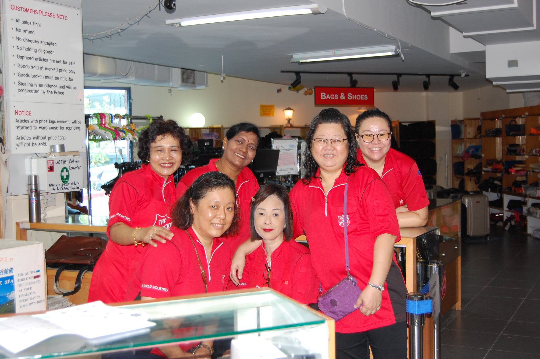 The Salvation Army Singapore (Donation Drop Off Point) Social Organisation Share At Door Step