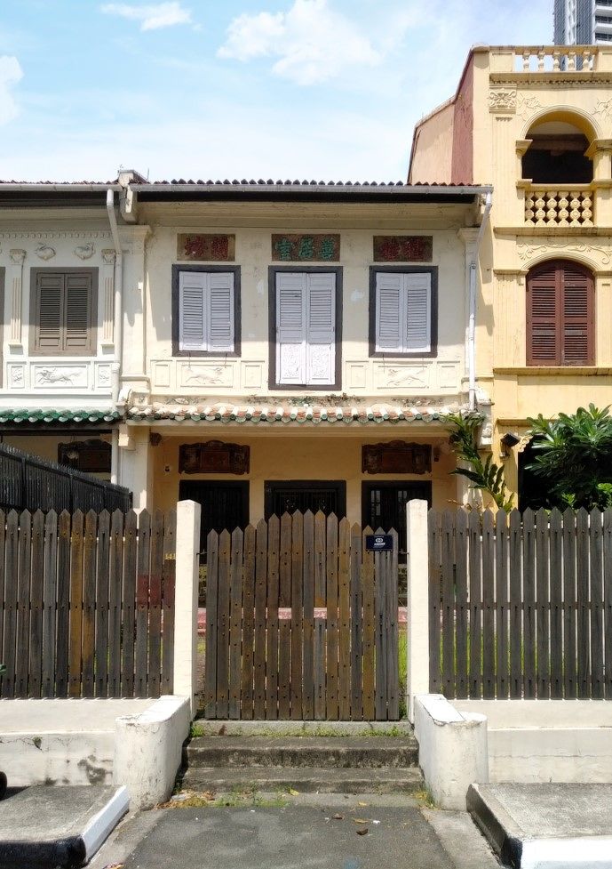 Conservation house on Neil Road on sale for 5.86 mil Singapore Property News