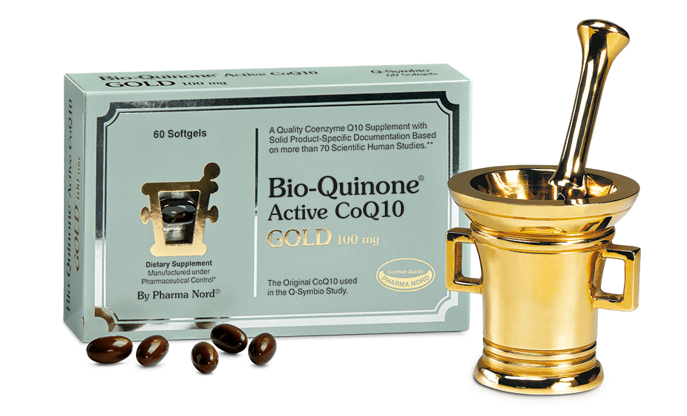 BioQuinone Active CoQ10 GOLD® 100mg Myoquinon