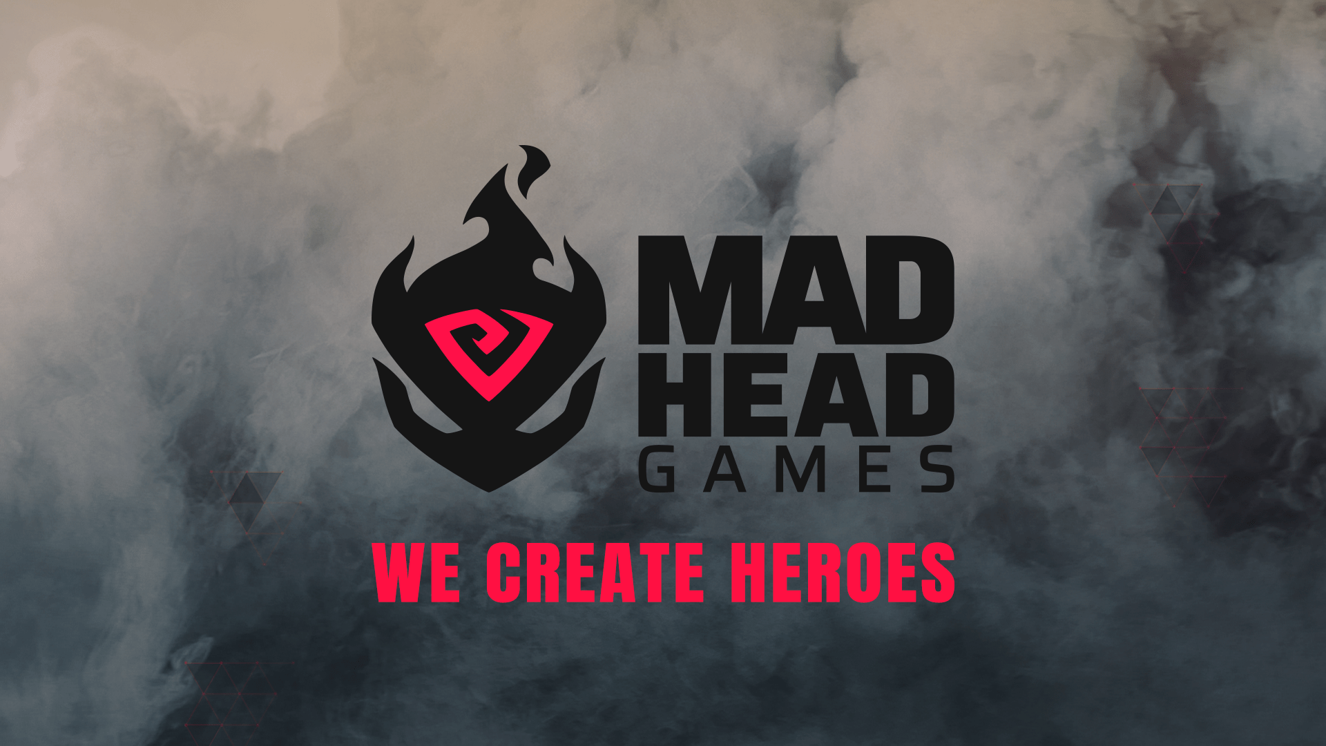 Mad Head Games' new website and branding with the old flame of