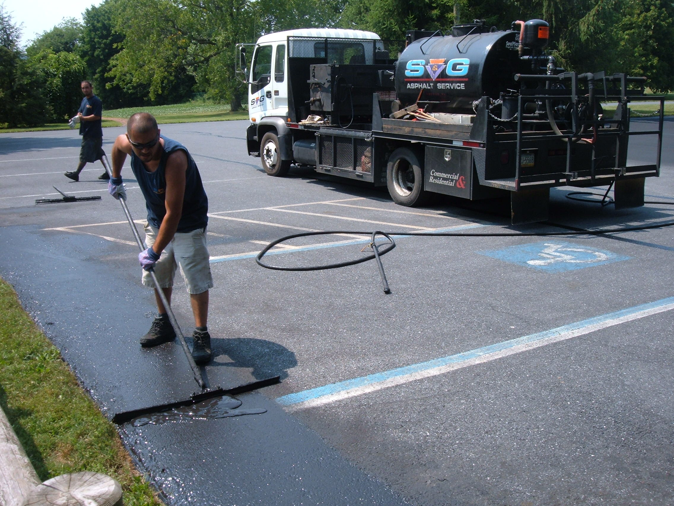 Parking Lot Paving Service S&G Asphalt Allentown PA