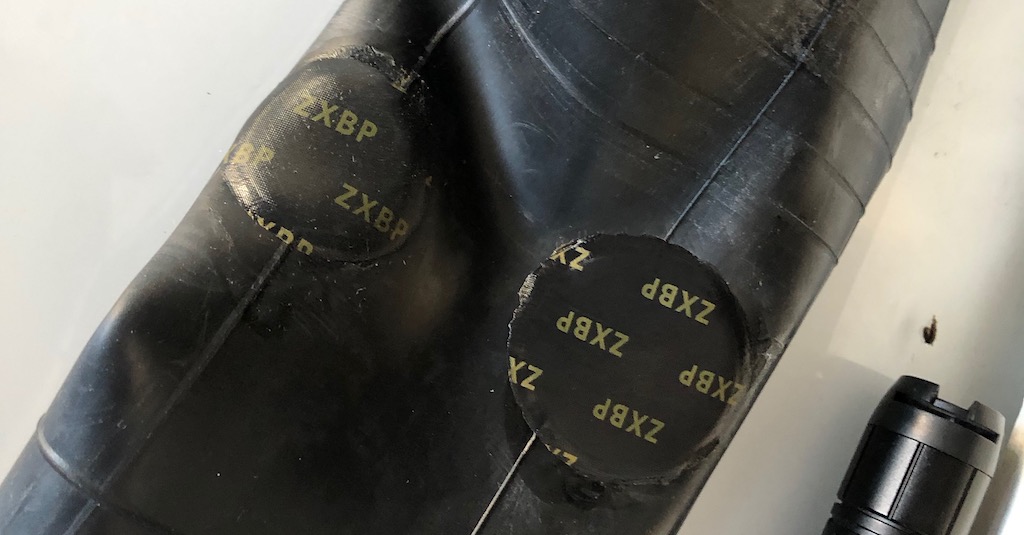 Practiced repairing a tire tube Ramblings of a Singapore Biker Boy