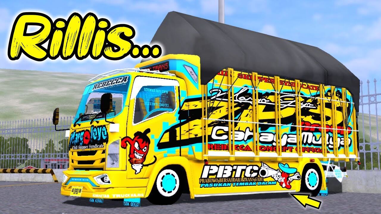 Isuzu NMR 71 Rebecca Margo Joyo Livery SGC LIVERY