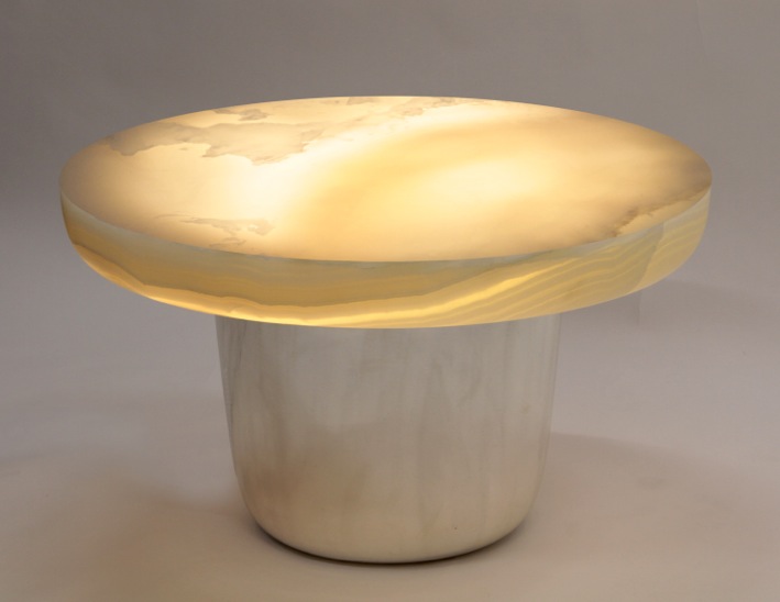 onyx side table S.G.F. Associates