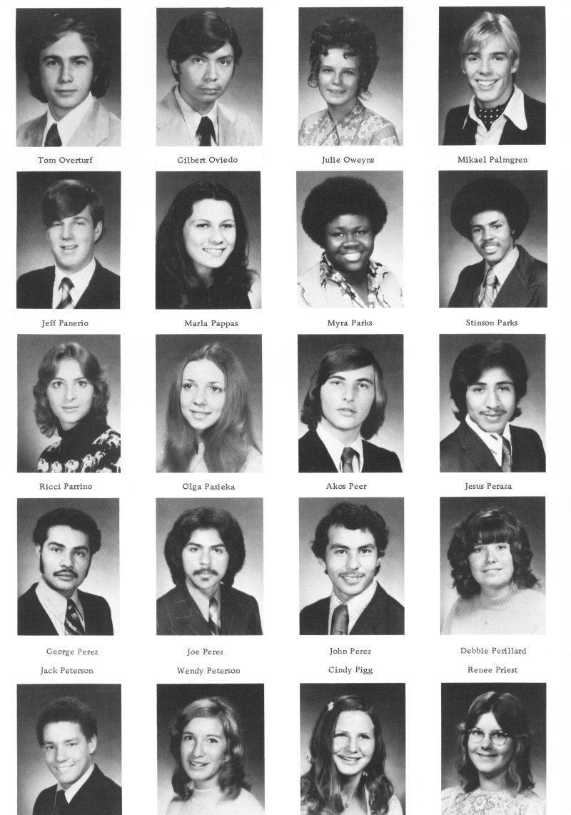 South Gate High School 1973 Senior Photos
