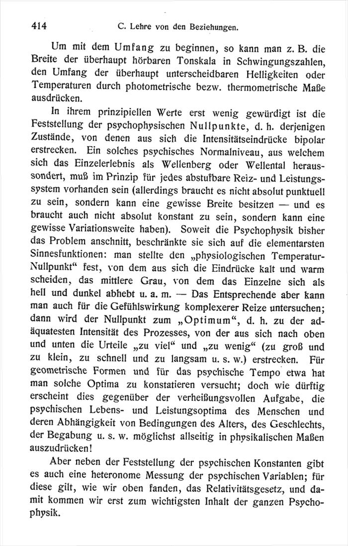 William Sterns psychologische Messtheorie (1906)