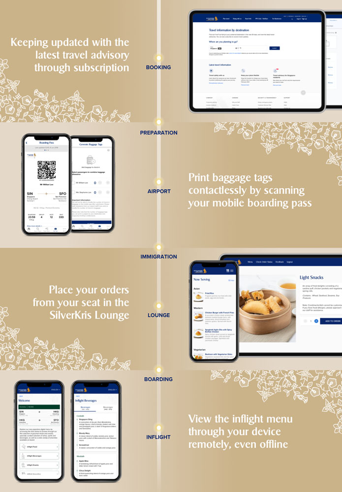 Singapore Airlines Seamless Travel Experience Digital Suite