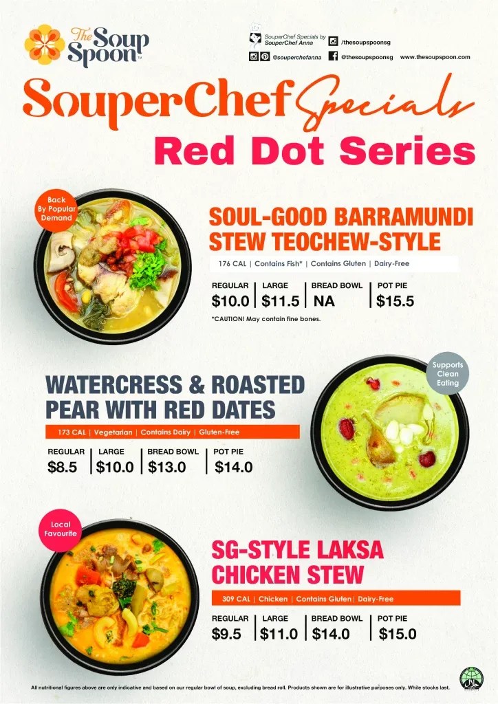 Soup Spoon Menu & Price List Singapore Updated 2024