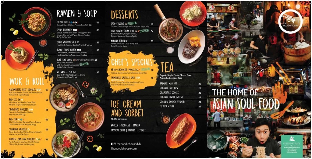Noodle House Menu & Price List Updated Apr 2024