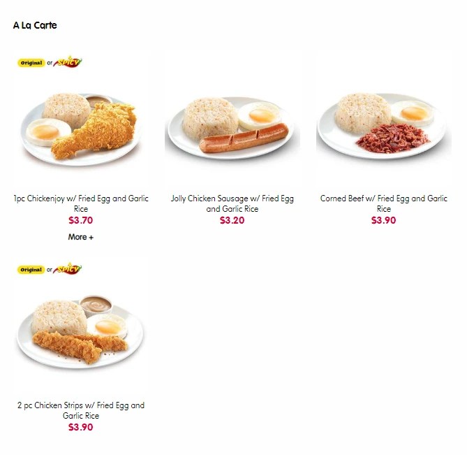 Jollibee Brunei Menu Price Updated Apr 2024