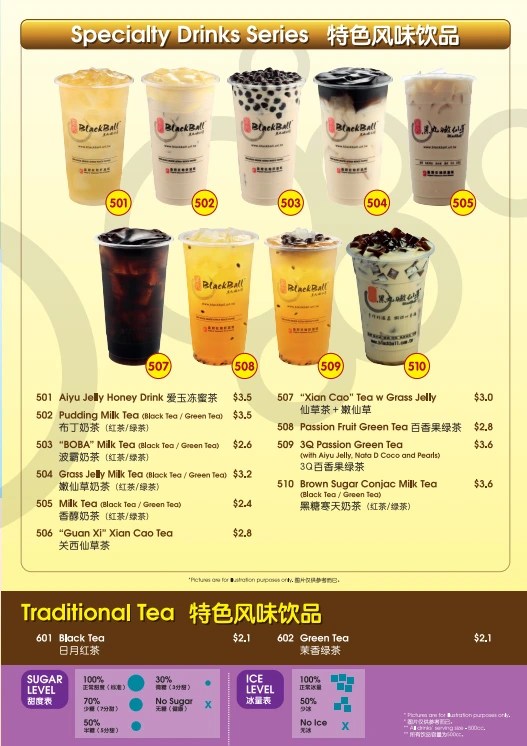 Blackball Singapore Menu Prices Updated 2024