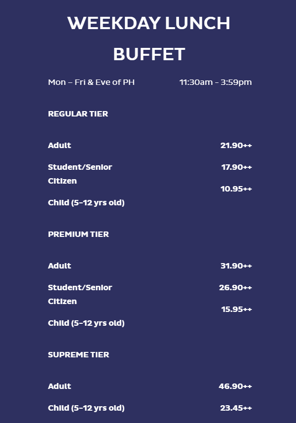 SEOUL GARDEN SINGAPORE MENU PRICES 2023