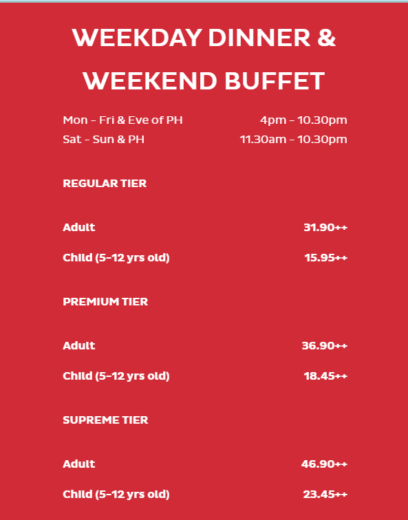 SEOUL GARDEN SINGAPORE MENU PRICES 2023