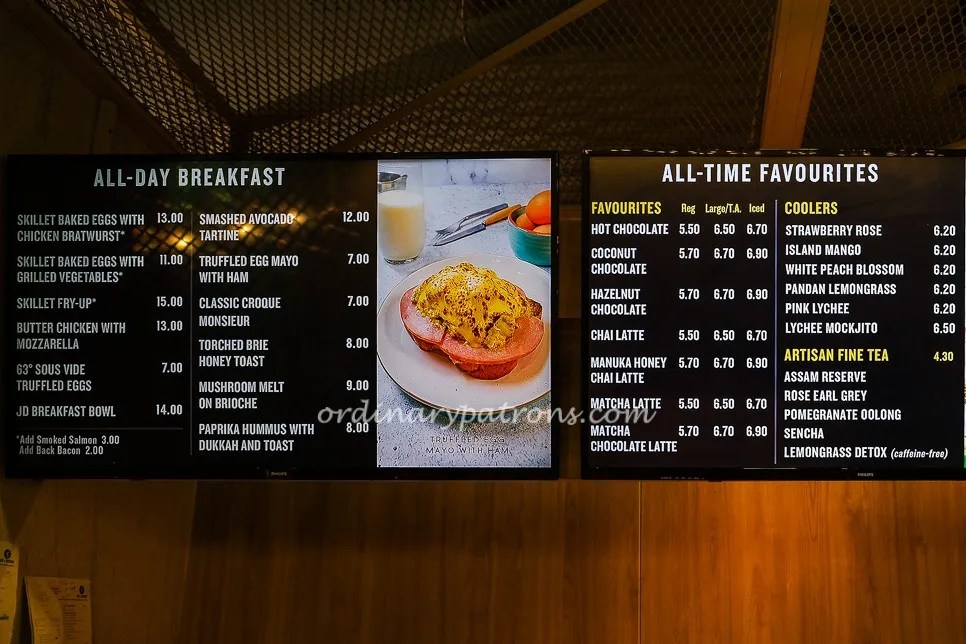 JOE & DOUGH MENU SINGAPORE & UPDATED PRICES 2024