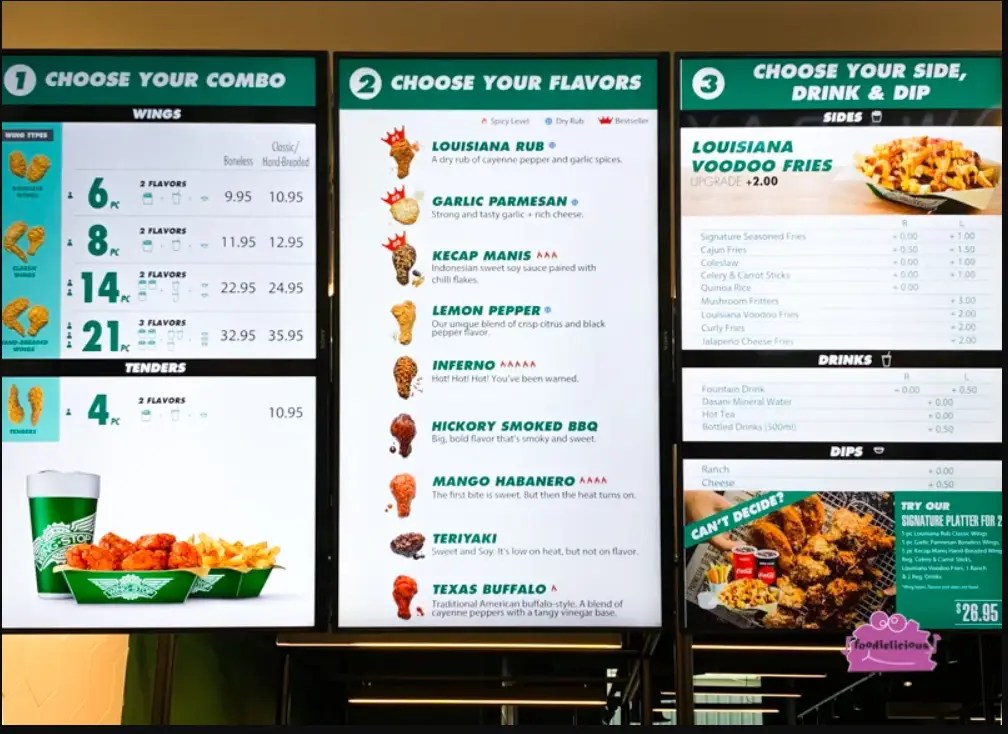 Wingstop Singapore Menu Prices Updated 2024