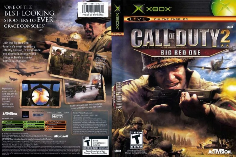 Call of Duty 2 Big Red One Juegos Segunda Guerra Mundial