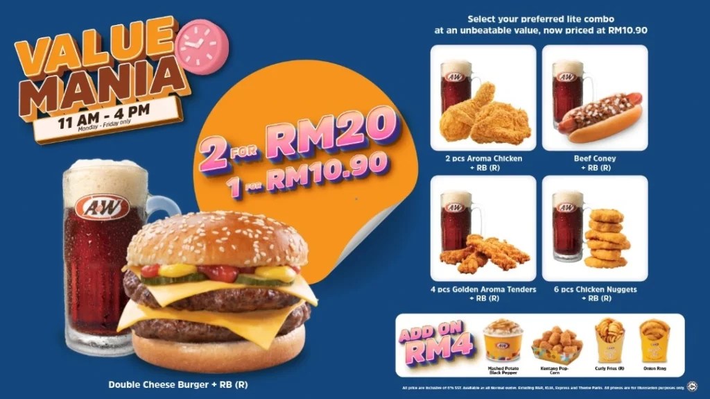 A&W Menu Malaysia Prices Promos & Review Updated 2024