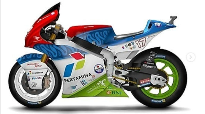 Siap Berlaga Di Moto2, Mandalika Racing Team Pamer Desain Motor Balapnya. Keren! | Radar Bogor | Berita Bogor Terpercaya