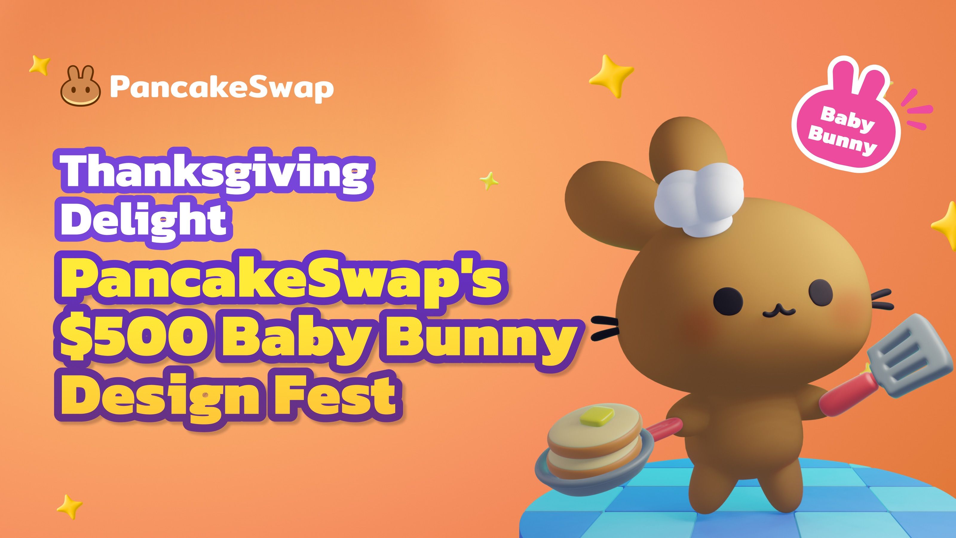 Thanksgiving Delight PancakeSwap's 500 Bunny Design Fest PancakeSwap