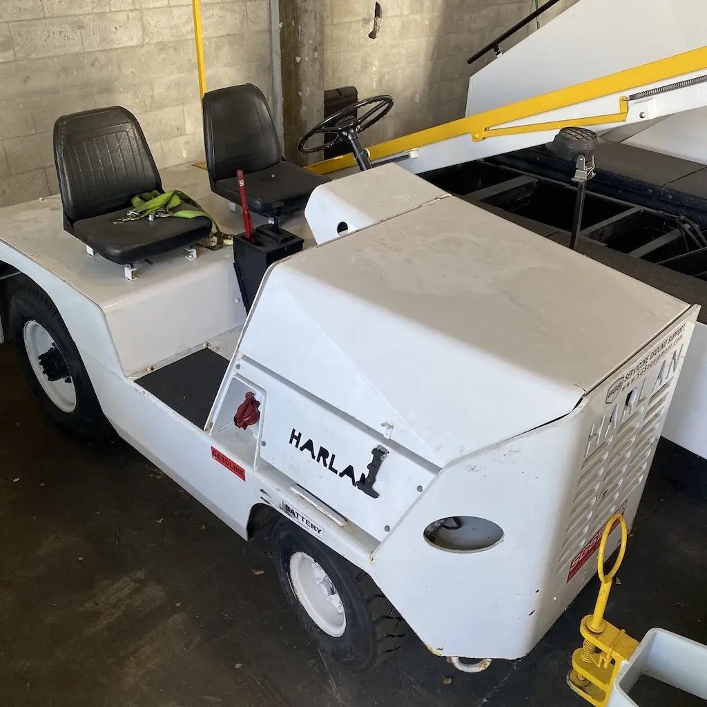 SRT028 Harlan Baggage Tractor Gasoline, GHTKJ40 SGS Rentals Inc