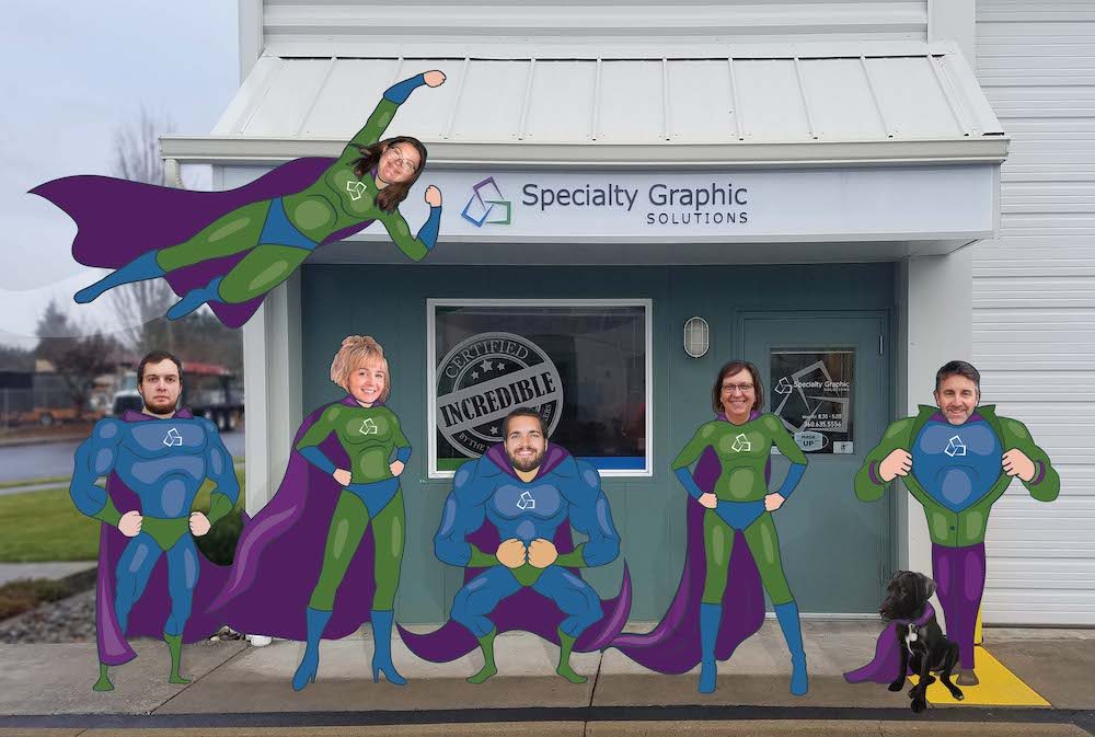Custom Sign Company Vancouver, WA Specialty Graphic Solutions