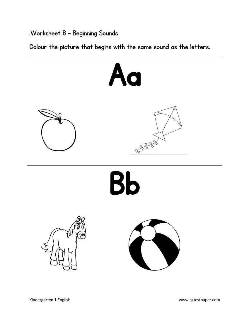 Free Kindergarten & Preschool Worksheets, Printables