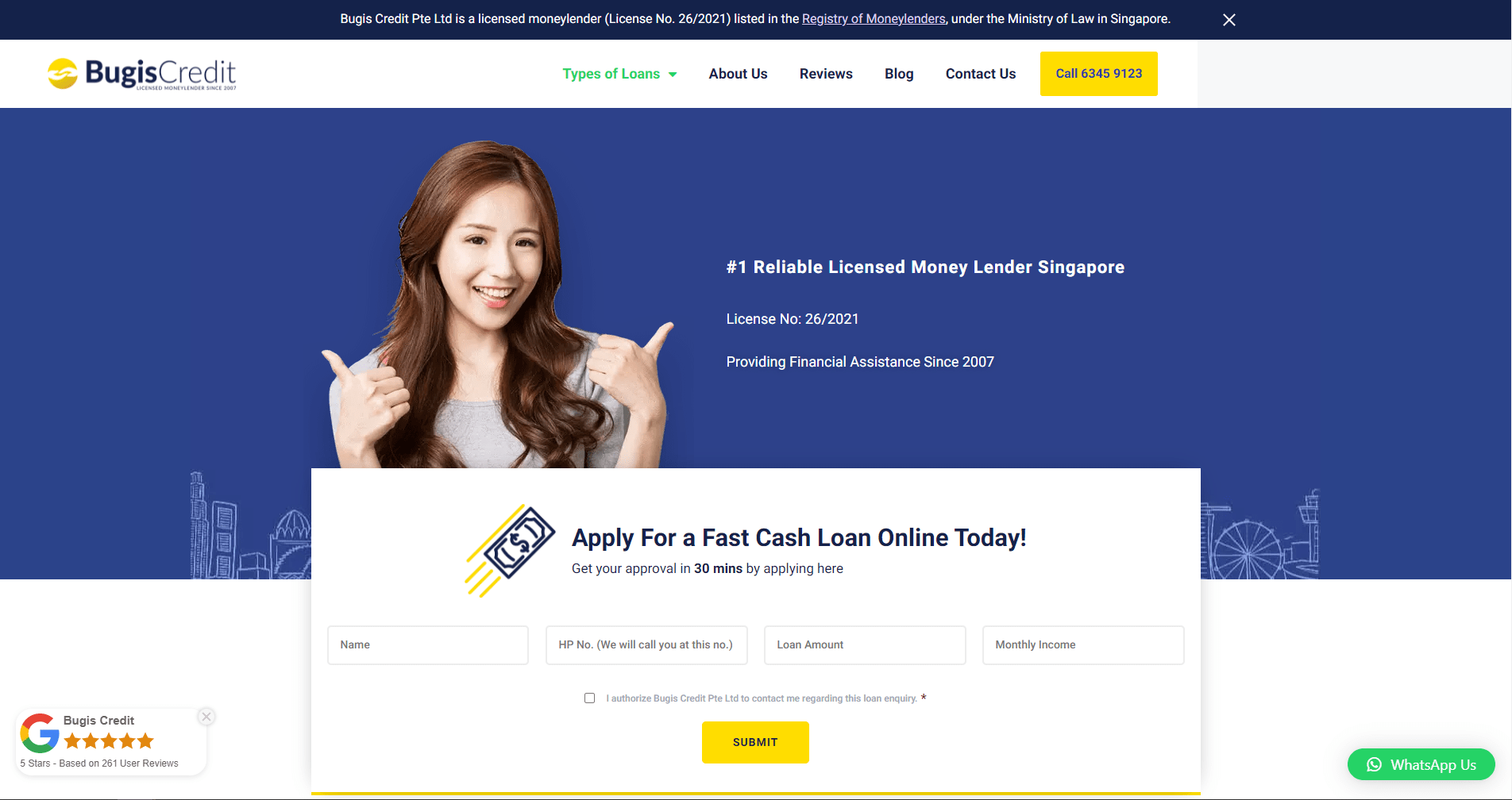 Top 3 Best Bugis Money Lenders. Lowest Rates, Licensed & Reputable.