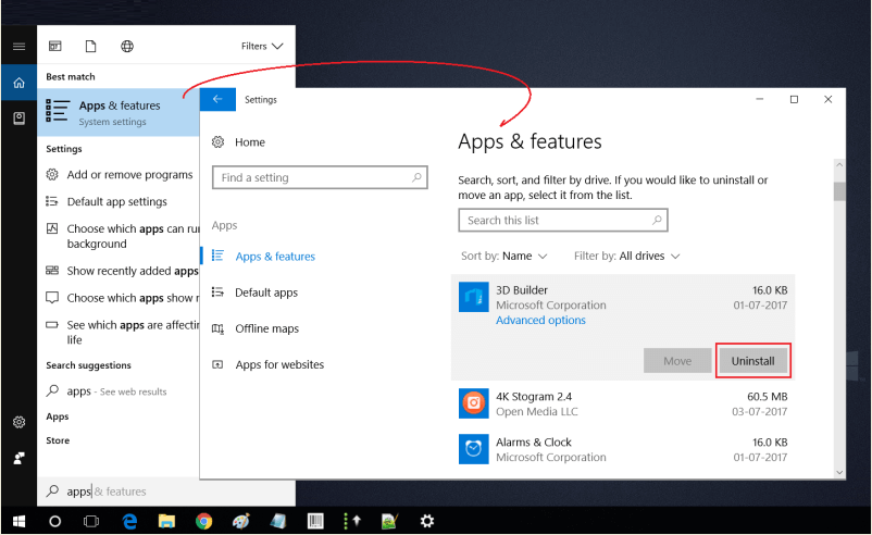 How To Uninstall Any or All Preinstalled Windows 10 Apps Supportive Guru