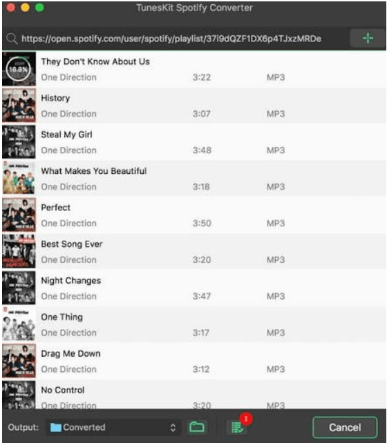 Get the best music and songs converter experience with TunesKit spotify