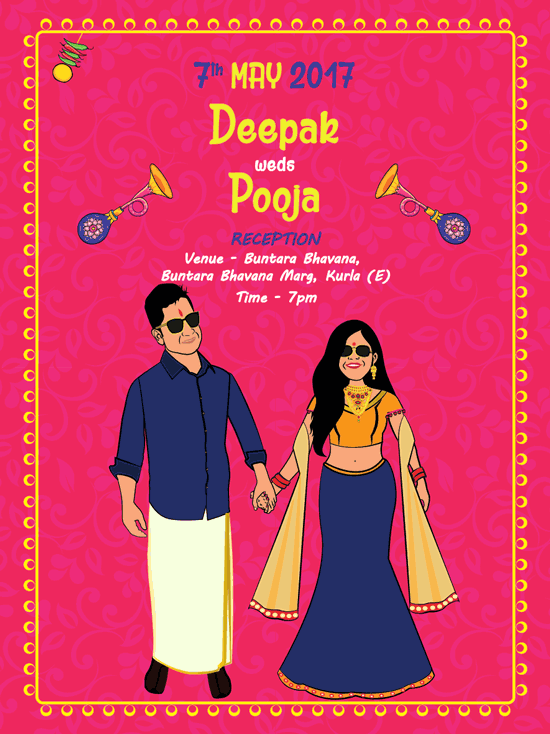 Fun & Creative Wedding Invitations That Are Trending in 2017! ShaadiWish