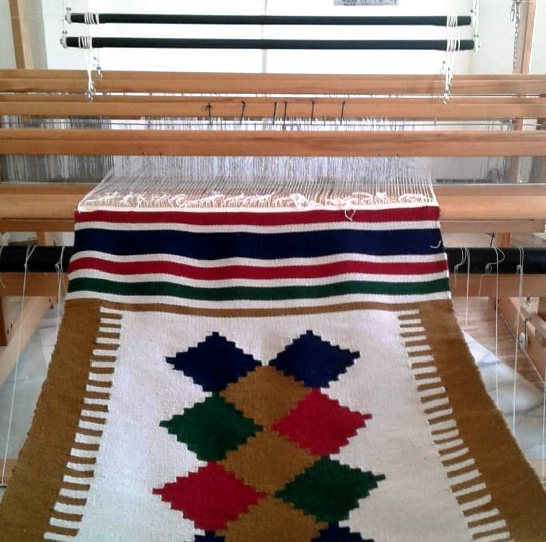 Counterbalance Loom (Horizontal Kilim Loom) Shaaraf Textile Equipment