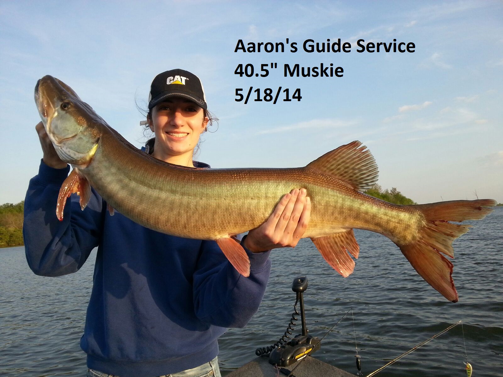 3 more nice muskies caught Shabbona Lake State Park