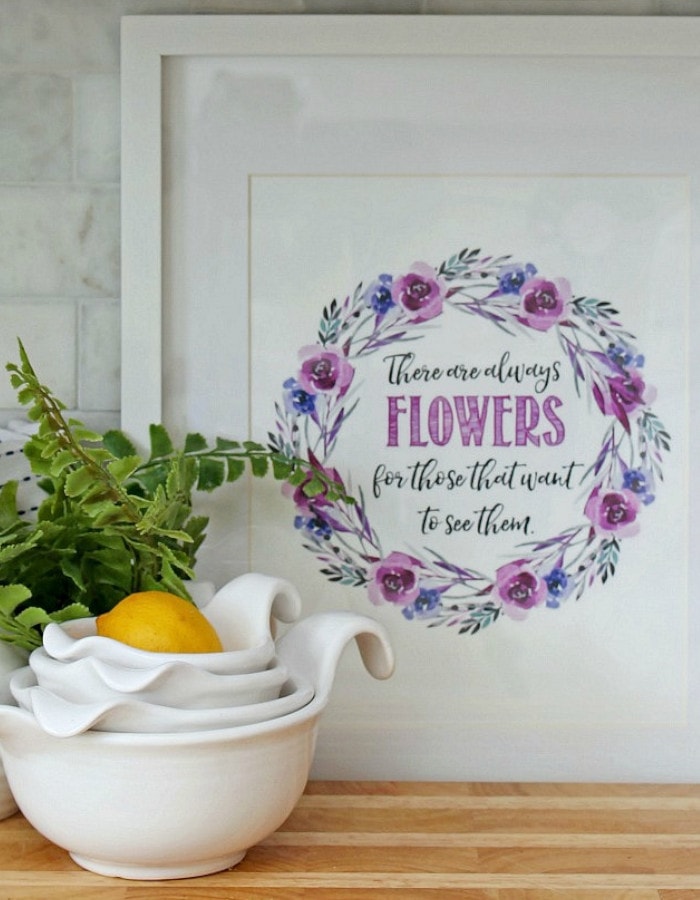 18 Free and Charming Spring Decor Printables - shabbyfufu.com