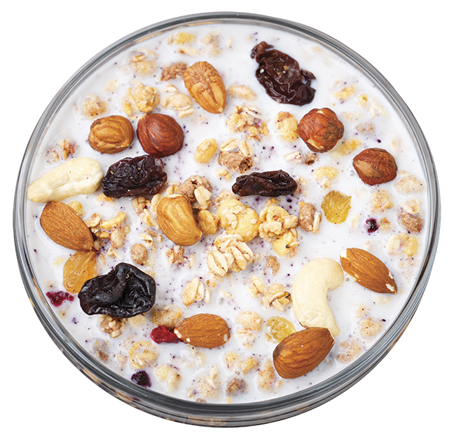 Ramadan food Almond milk muesli Times of Oman