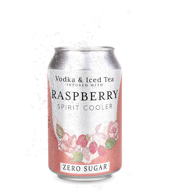 Vodka Iced Tea Raspberry 330ml 12Pack Shackleton Brewing Company