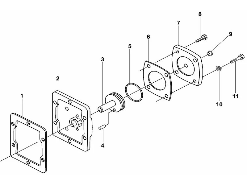 Shacman F2000&F3000 Countershaft Brake Assembly,100 lowest factory price