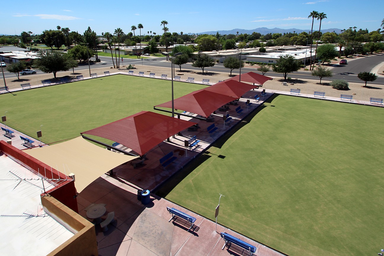 Athletic Shade Structures Shade 'n Net