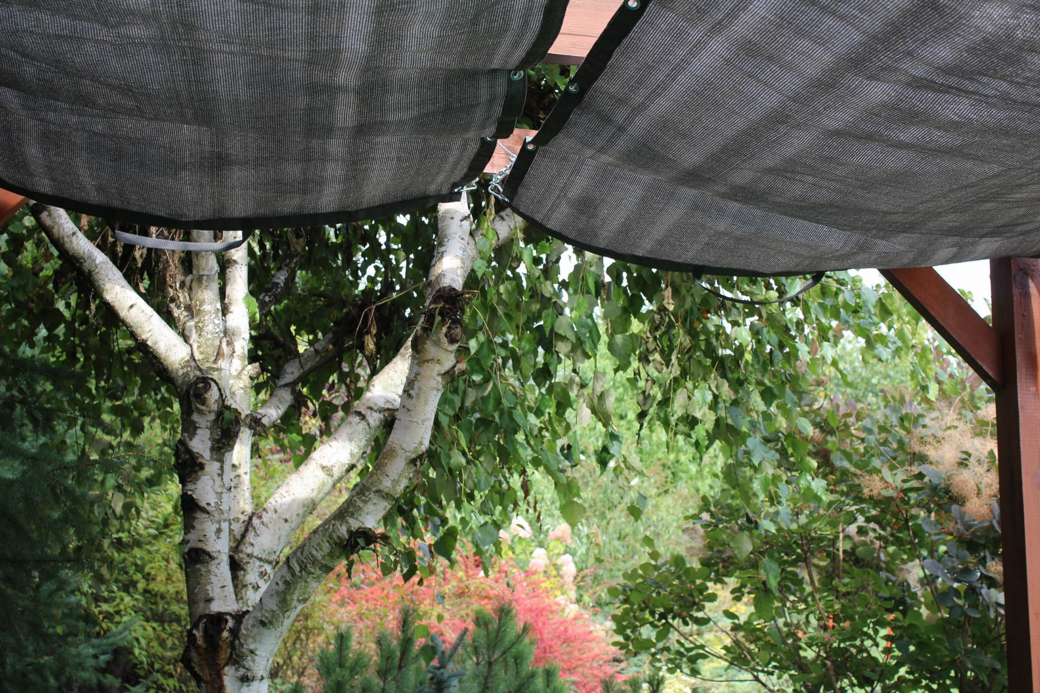 HDPE sliding shade sail MADE TO MEASURE Shade4you