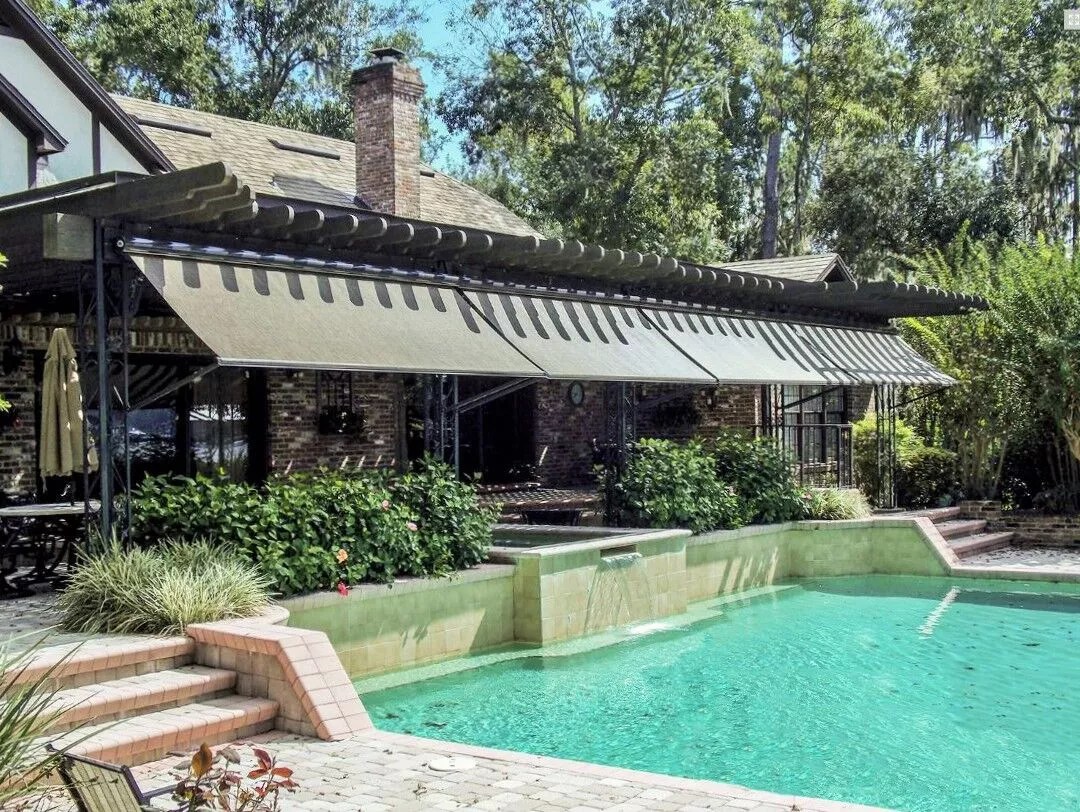 Motorized Outdoor Shades Bee Cave TX 1 Retractable Patio Screens