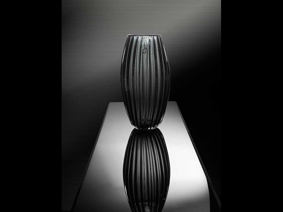 FENDI MURANO VASE COLOR MOCHA 22*22*44 shadeh luxury group
