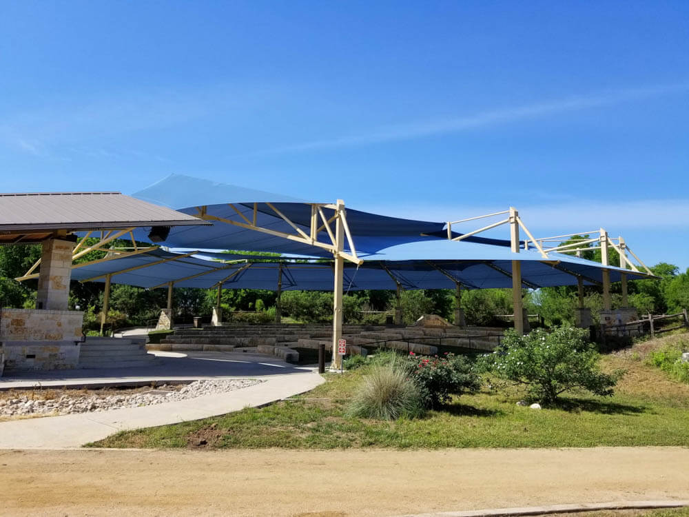 Freedom Park Amphitheater Custom Shade Structure