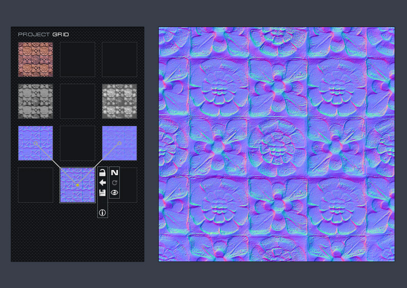 ShaderMap Tutorial Generate a Normal Map from Two Displacement Maps