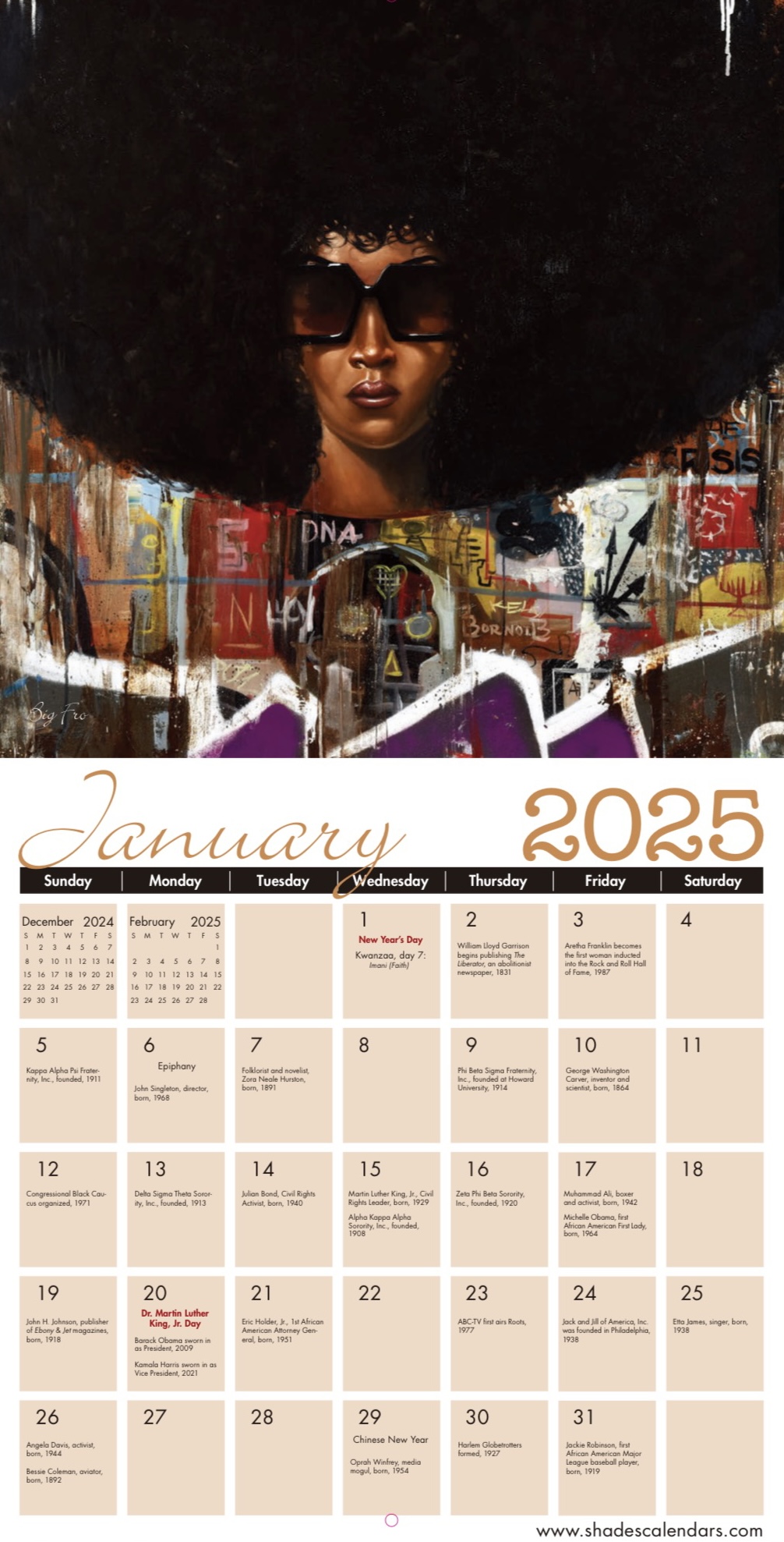 Urbanisms 2025 Wall Calendar