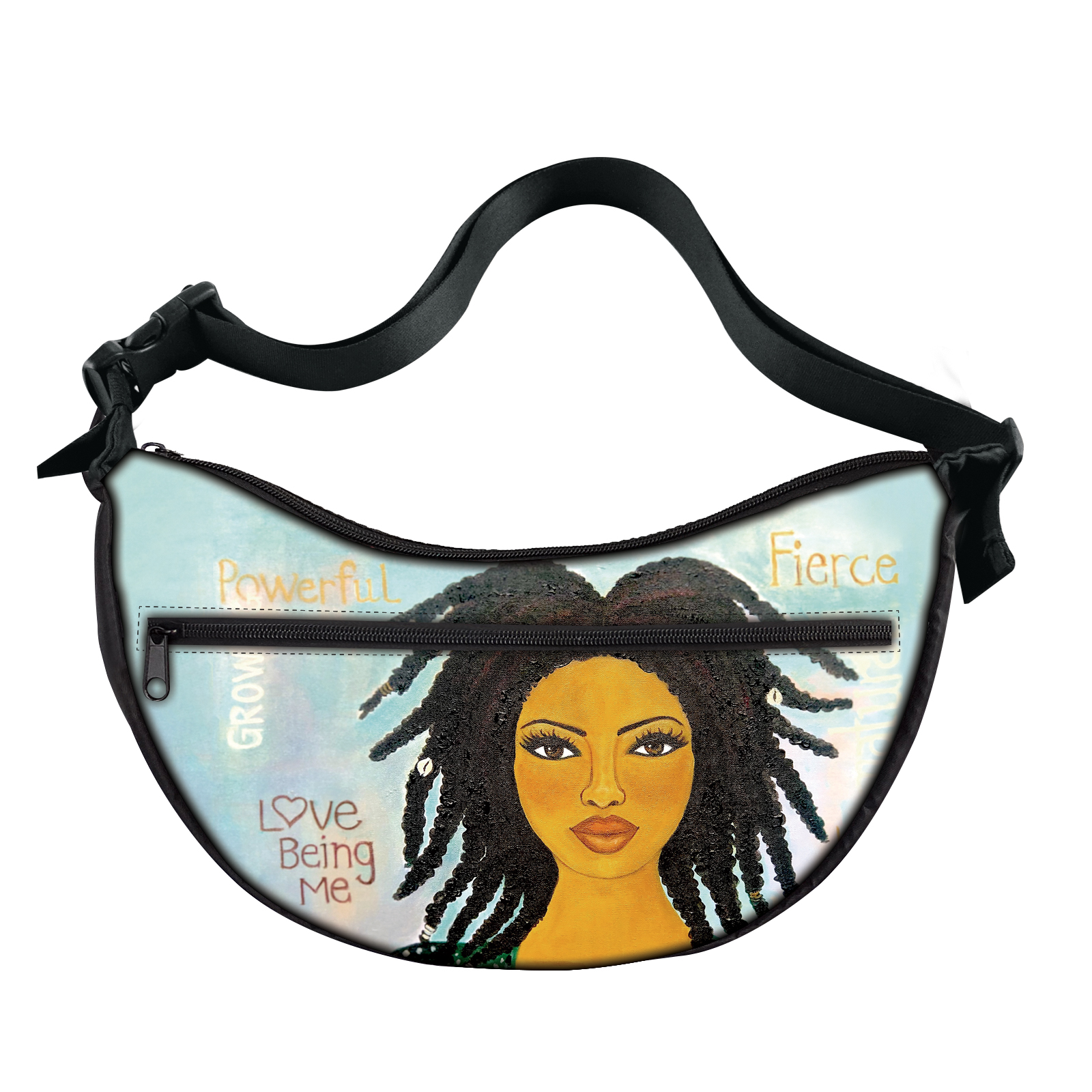 I Am Me Fanny Pack Shades of Color