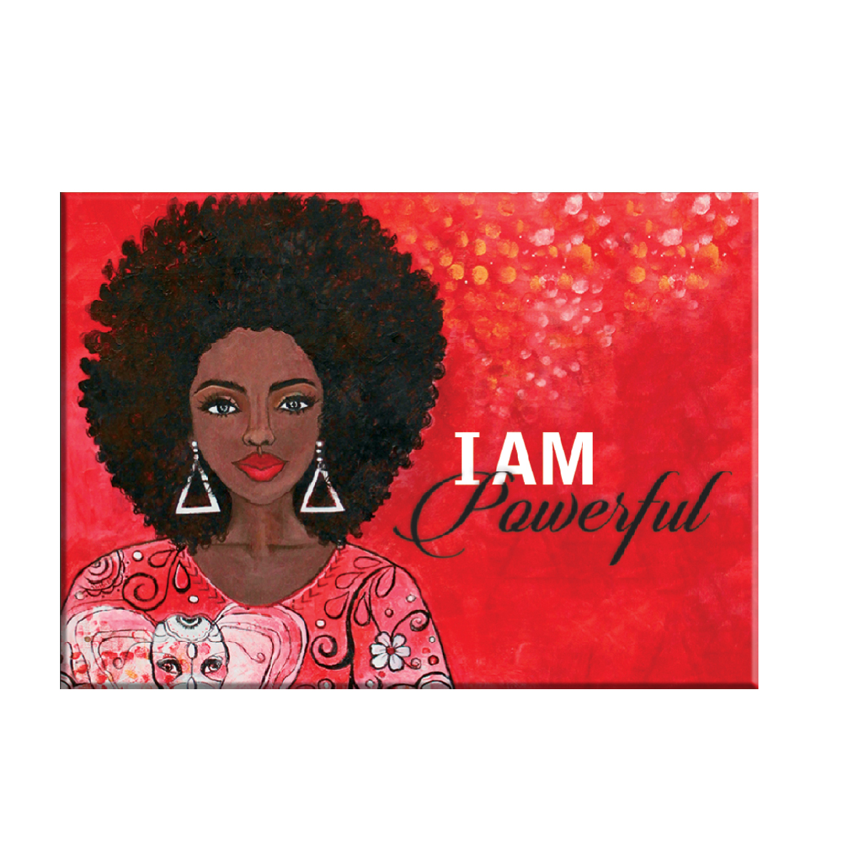 Shades of Color I Am Powerful African American Gifts