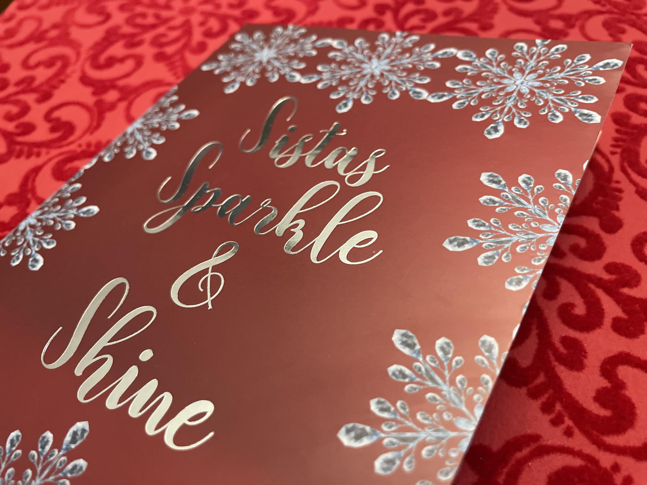 Sistas Sparkle and Shine Boxed Holiday Cards